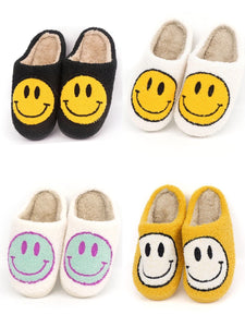 Smiley Face 🙂 Slippers - Assorted Colors