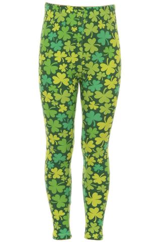 St. Patrick’s Day Shamrock Leggings