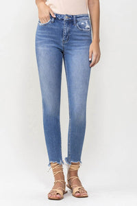 FLYING MONKEY HIGH-RISE CROP SKINNY JEAN