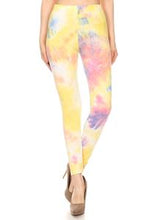 Pastel Tiedye Os Full Length Leggings