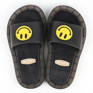 Boys and Girls Summer Slides With LED Smile Face Design  😃 - Assorted Colors